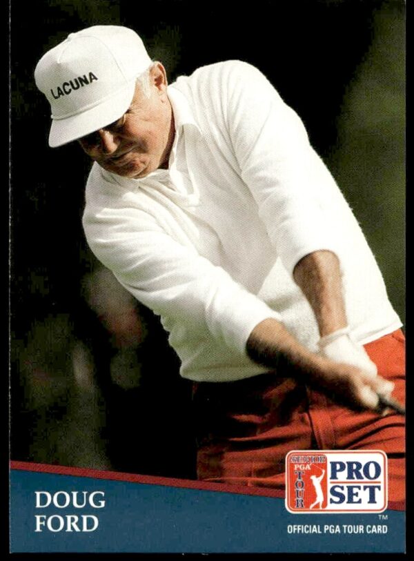 1991 PGA Tour trading card of golfer Doug Ford, #224, front view, collectible vintage design.