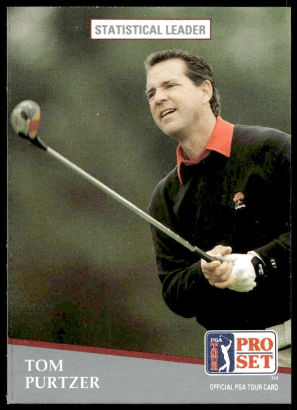 Tom Purtzer 1991 PGA Tour Statistical Leader Card #274 Front Image