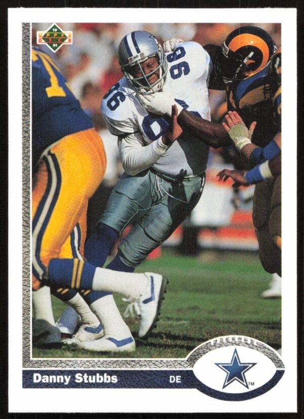 Danny Stubbs 1991 Upper Deck Card #389 - Cincinnati Bengals Defensive End.
