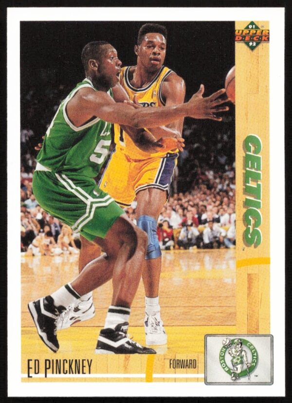 1991 Ed Pinckney Upper Deck #129 Basketball Card Front Image