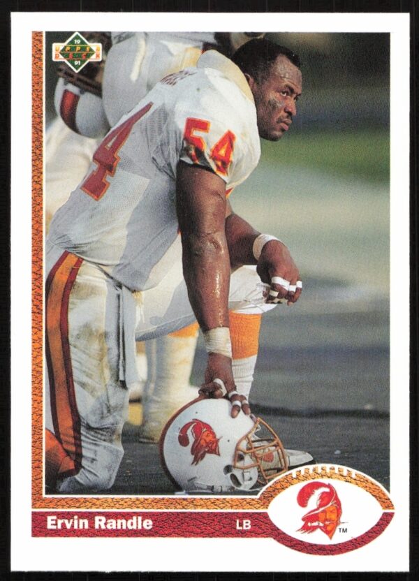 1991 Upper Deck Ervin Randle Trading Card #369 Front View