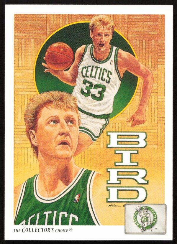 Larry Bird 1991 Upper Deck Trading Card #77 Boston Celtics Legend