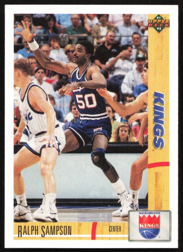 Ralph Sampson 1991 Upper Deck Basketball Card #397, iconic athlete in action.