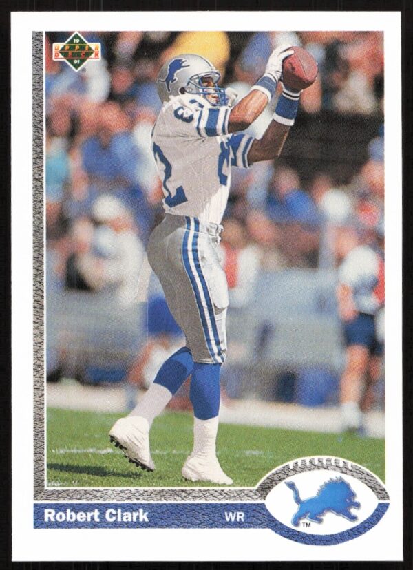 Robert Clark 1991 Upper Deck Football Card #511 Front Image