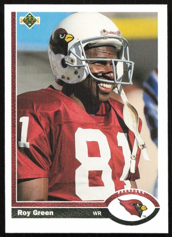 Roy Green 1991 Upper Deck #203 - NFL Action Shot Trading Card Front