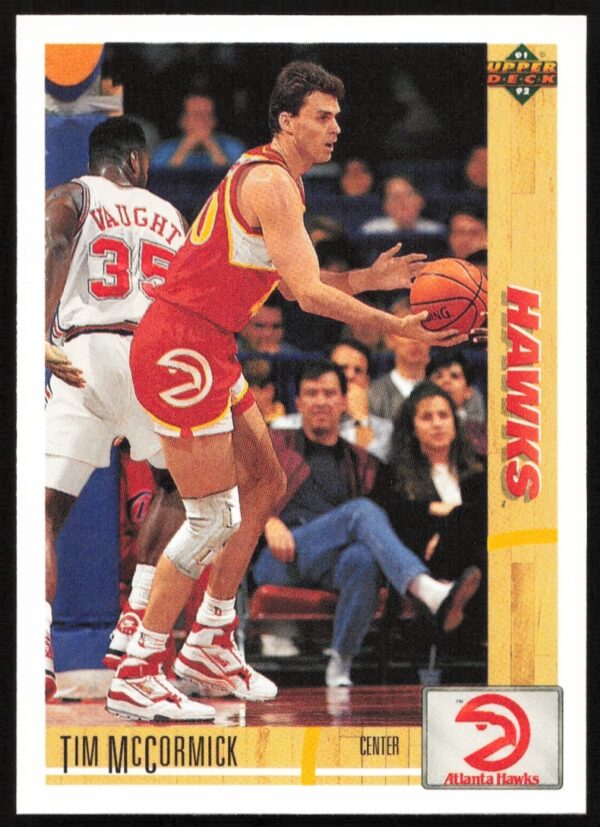 Tim McCormick 1991 Upper Deck Baseball Card #386 front view.