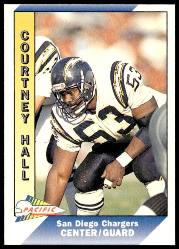 1994 Fleer Greg Townsend football card #247 featuring action shot, team colors, and career stats.