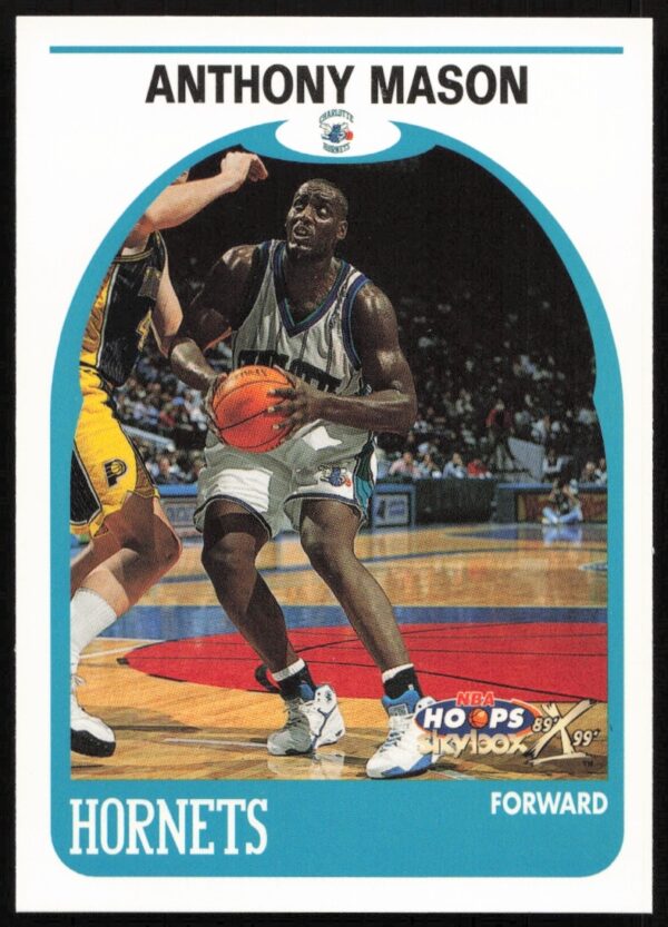 Anthony Mason 1999 Skybox NBA Hoops Decade Card Front #152 Basketball Trading Card