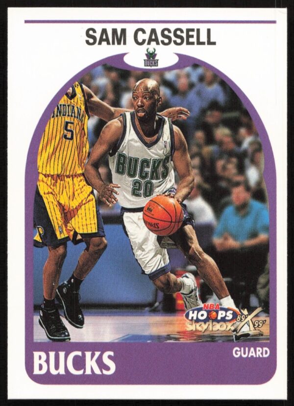 Sam Cassell 1999-00 Skybox NBA Hoops Decade Card #161 Front