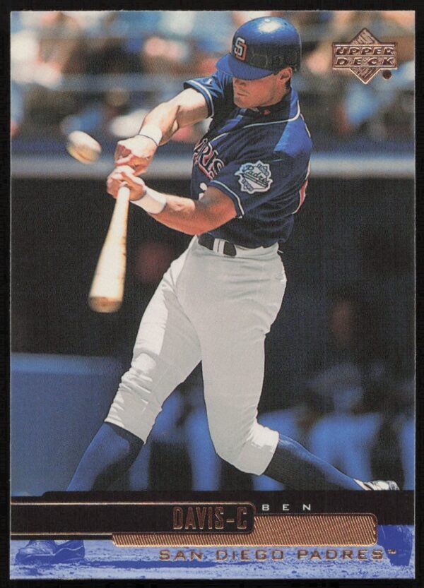 Ben Davis 2000 Upper Deck Baseball Card #228, showcasing him in uniform on field.