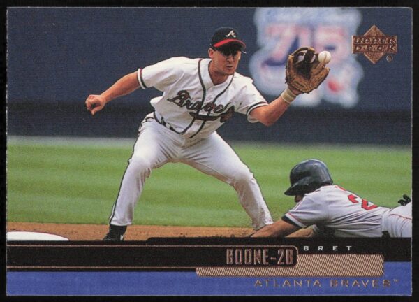 2000 Upper Deck Baseball Card #45 - Bret Boone in Professional Uniform