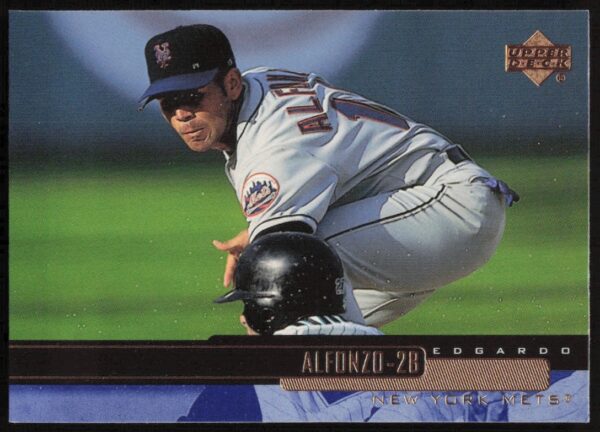 2000 Upper Deck Edgardo Alfonzo New York Mets Baseball Card #169 (Front)
