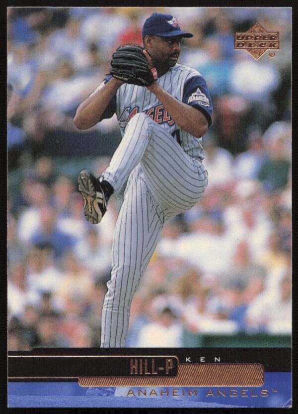 Ken Hill 2000 Upper Deck baseball card #31 front showcasing game action.