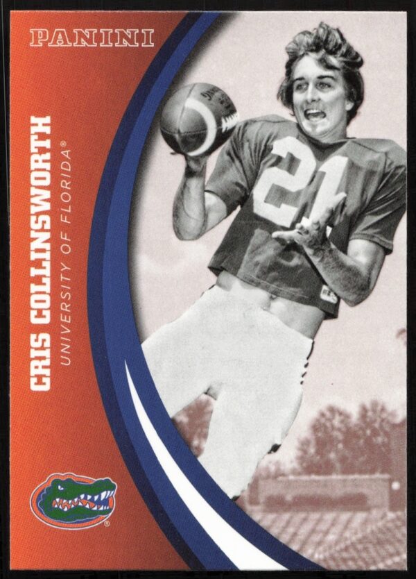 2015 Panini Cris Collinsworth Florida Gators #78 trading card front.