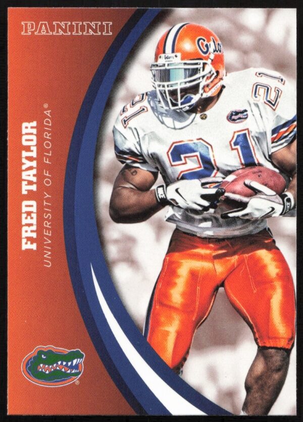 Fred Taylor 2015 Panini Florida Gators card, #19, featuring college football running back.