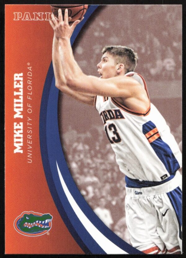 Mike Miller 2015 Panini trading card #65, Florida Gators basketball uniform.