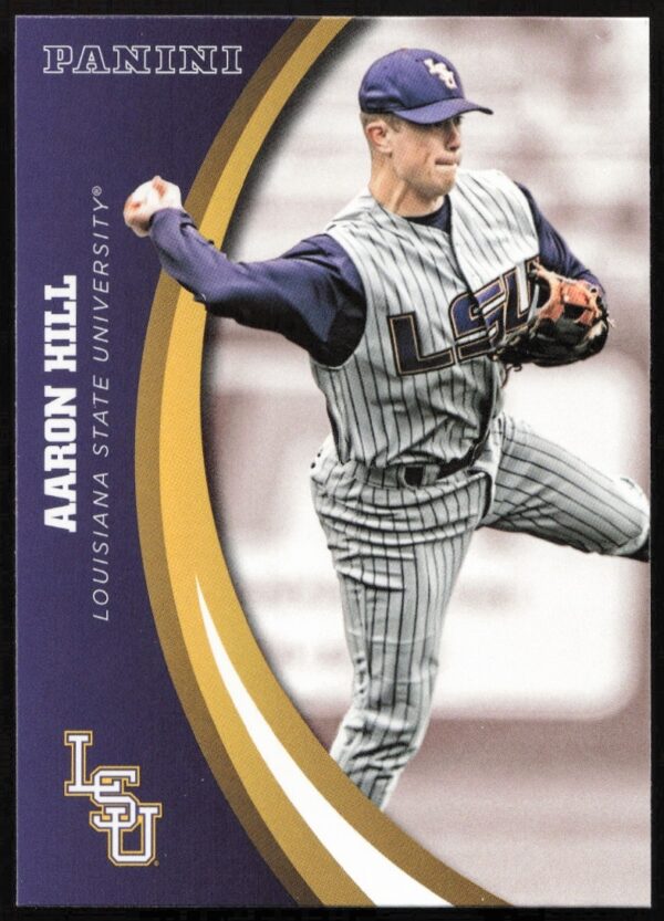 Aaron Hill 2015 LSU Tigers Panini Card #68 Front Image