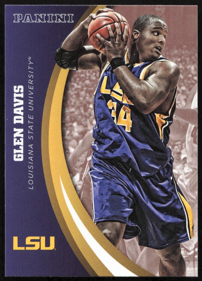 2015 Panini Glen Davis LSU Tigers #17 Basketball Card Front