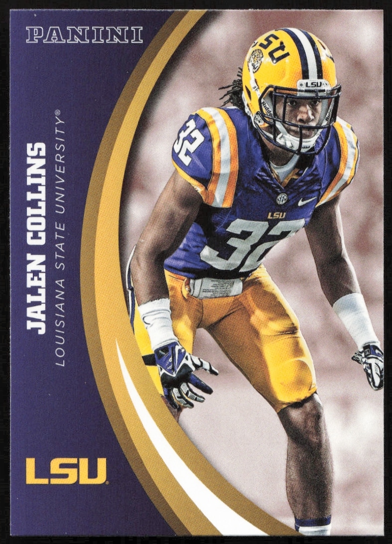 Jalen Collins LSU Tigers 2015 Panini Card #25 - Action Shot, College Football Icon.