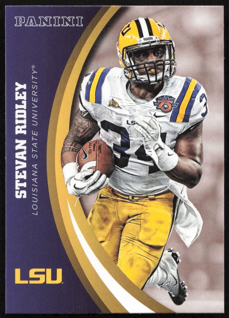 2015 LSU Tigers Stevan Ridley Panini Trading Card #59 Front Image