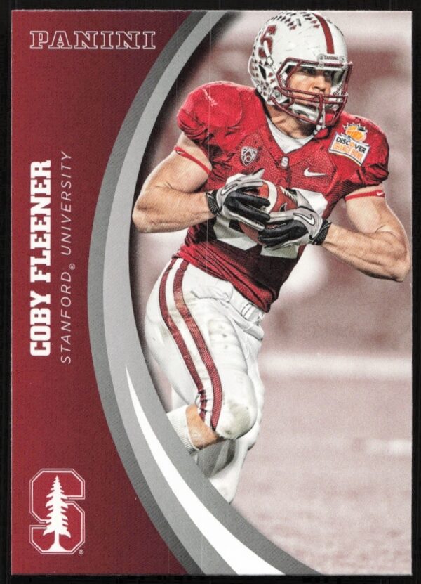 Coby Fleener 2015 Panini Stanford Card #36 Front View