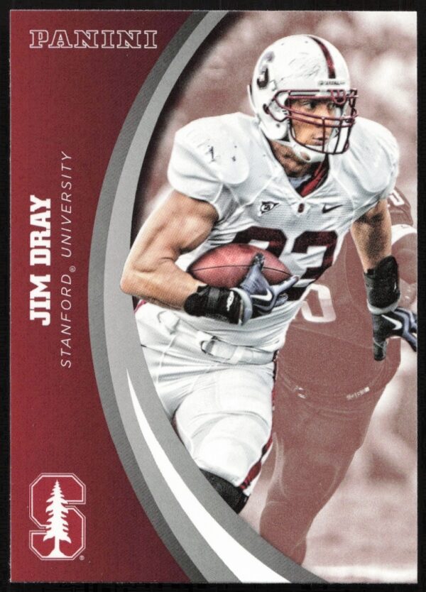 Jim Dray Stanford Football 2015 Panini Card Front #21.