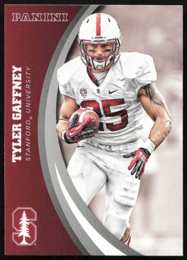 Tyler Gaffney 2015 Stanford Football Panini Card Front #45