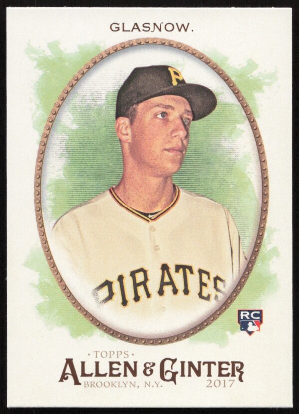 2017 Topps Allen & Ginter Tyler Glasnow #128 baseball card front image.