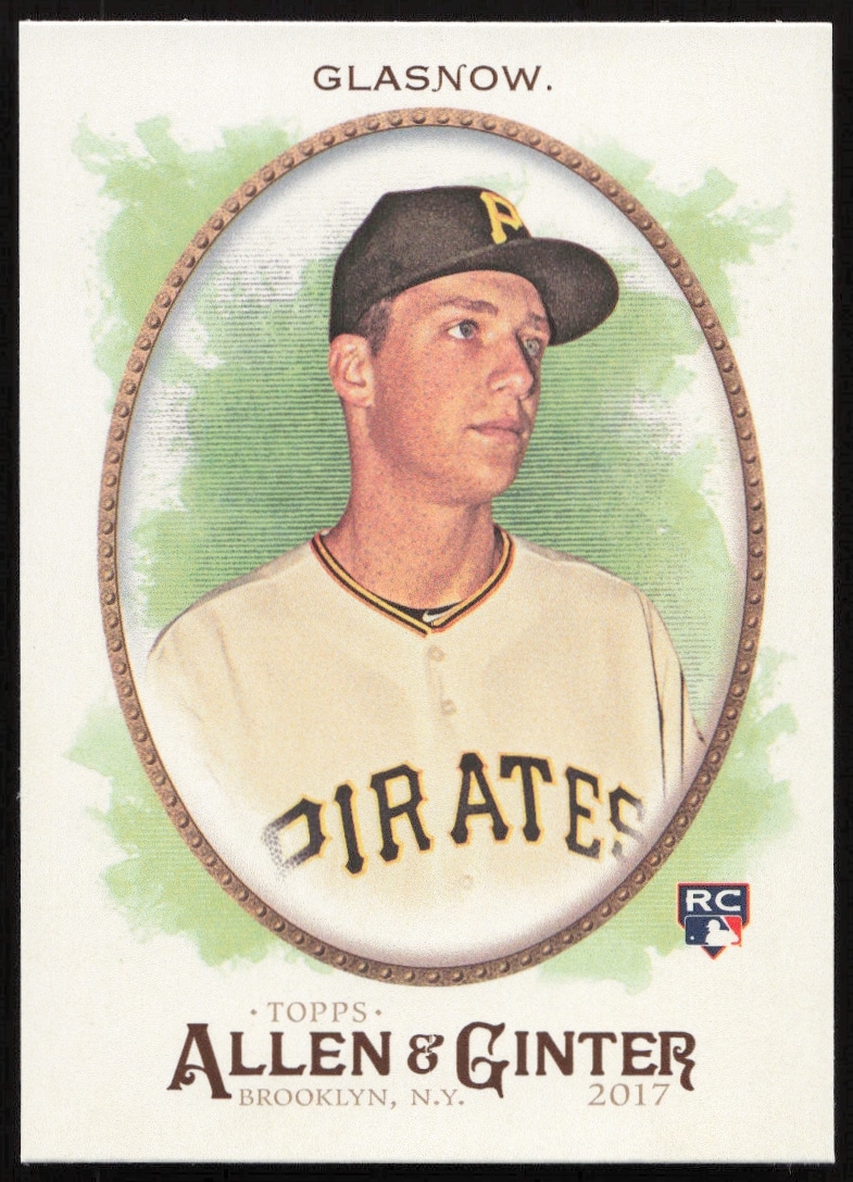 2017 Topps Allen & Ginter Tyler Glasnow #128 baseball card front image.