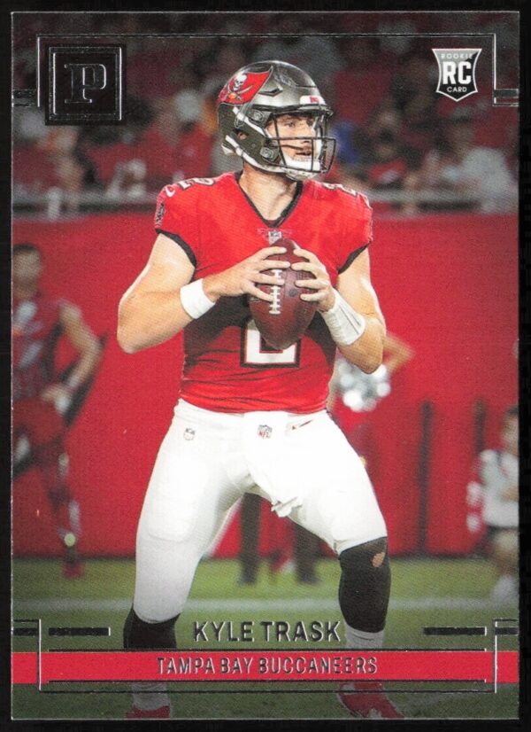 Kyle Trask 2021 Panini Chronicles Card #PA-7, front view, Florida Gators quarterback.