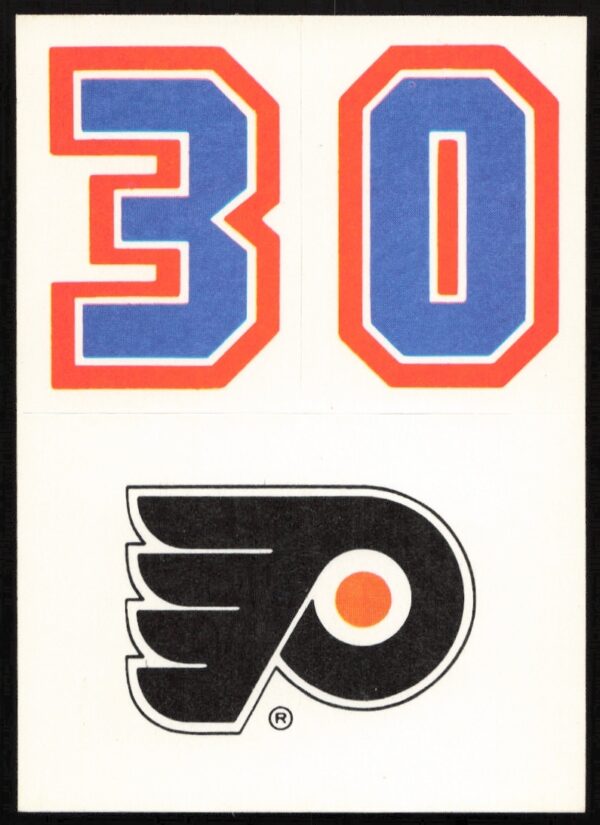Philadelphia Flyers 1988-89 Topps Sticker #26, vintage collectible with team logo.