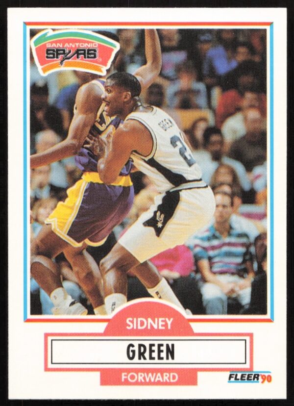 Sidney Green 1990-91 Fleer Update Basketball Card Front U-88 Vintage NBA Memorabilia
