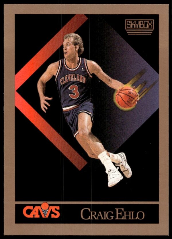 Craig Ehlo 1990-91 SkyBox Cavaliers Trading Card Front Image #51