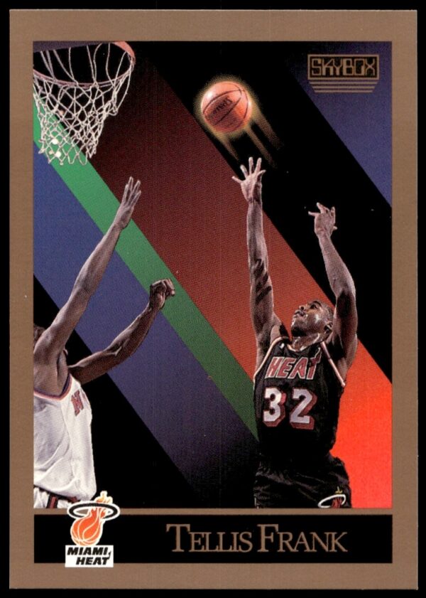 Tellis Frank 1990-91 SkyBox Card #147 - Basketball Action Shot