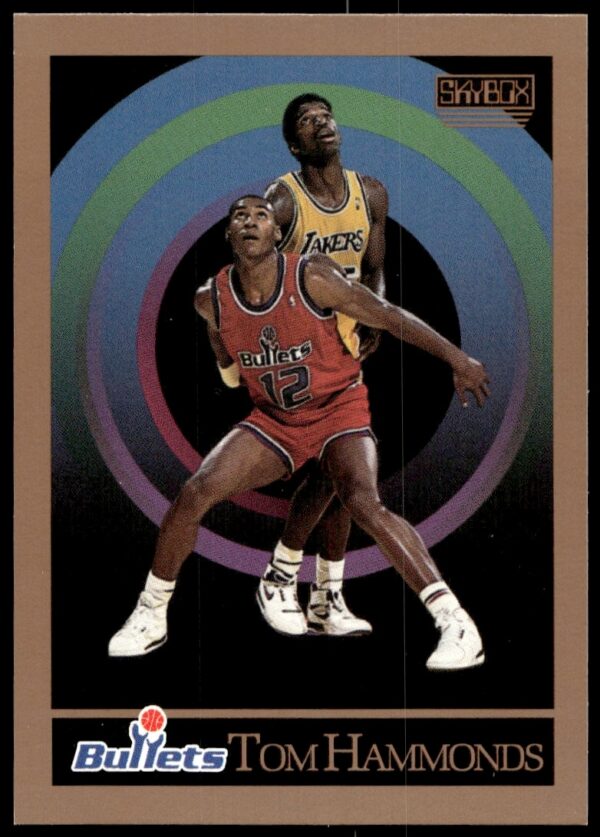 Tom Hammonds Denver Nuggets 1990-91 SkyBox Basketball Card #289