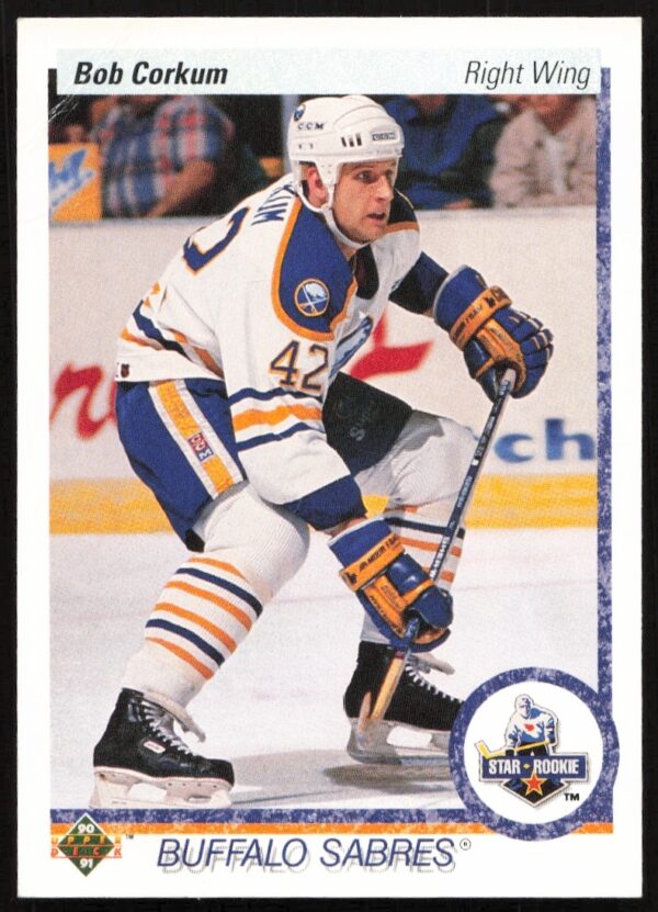 Bob Corkum Upper Deck 1990-91 Hockey Card #35 Front Image