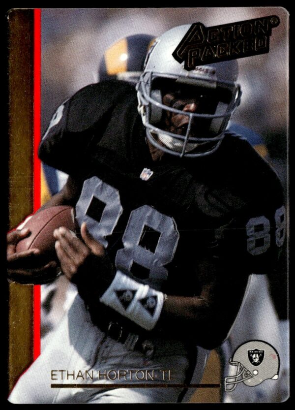 Ethan Horton 1992 Action Packed Football Card #126 - Iconic Collectors Item.