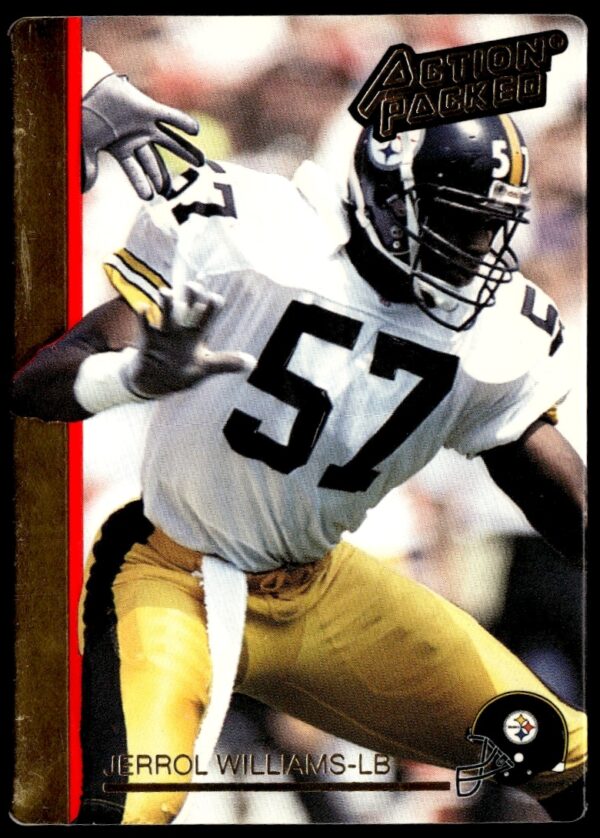 1992 Jerrol Williams Action Packed Card #226 NFL Trading Card Front