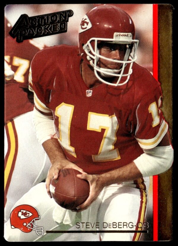 1992 Steve DeBerg Action Packed Football Card #112 Front NFL Quarterback Trading Card