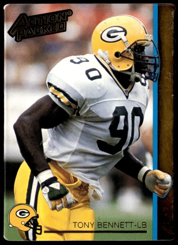 Tony Bennett 1992 Collectible Card #82, Action Packed Series, Front Image.