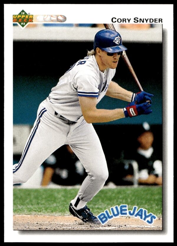 Cory Snyder 1992 Upper Deck #504 Baseball Card - Classic Collectors Item.