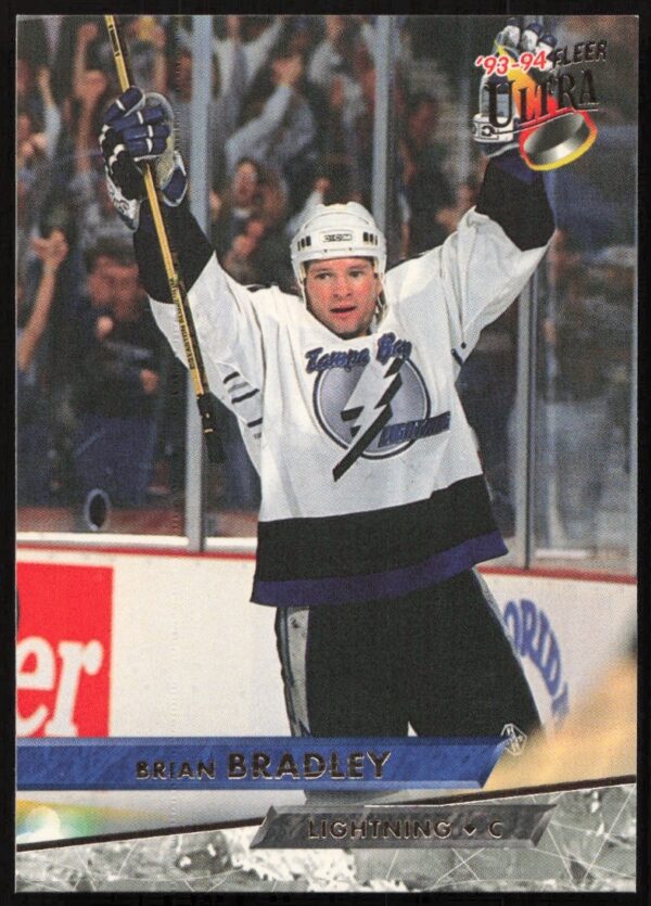 Brian Bradley 1993-94 Fleer Ultra Trading Card #36 Front View