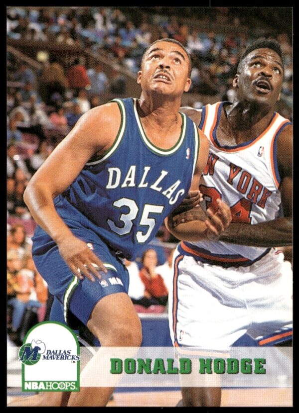 1993-94 Hoops Basketball Card: Donald Hodge #46 in Action Pose