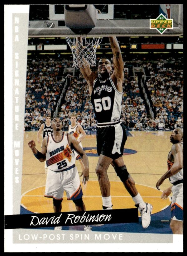 David Robinson 1993-94 Upper Deck Card #248 – Spurs Legend in Action.