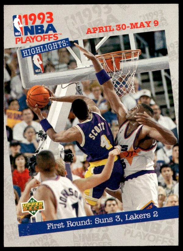 1993-94 NBA Playoffs: Suns vs. Lakers, First Round Action, Series 3-2 Suns Lead