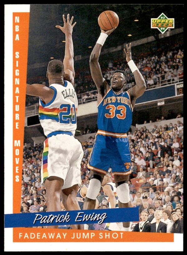 Patrick Ewing 1993-94 Upper Deck Collectors Choice Basketball Card #244 Front Image