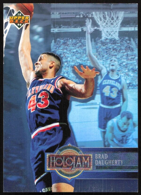 Brad Daugherty 1993-94 Upper Deck Holojam #H5 Trading Card Front Image