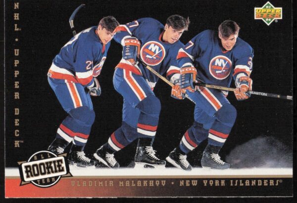 Teemu Selanne 1993-94 Upper Deck #281 Card Front - Iconic Hockey Action Shot.