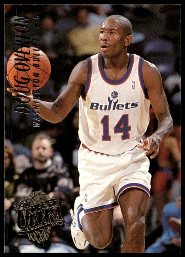 Doug Overton 1994-95 Fleer Ultra #345 Basketball Card – Classic 90s Collectible.