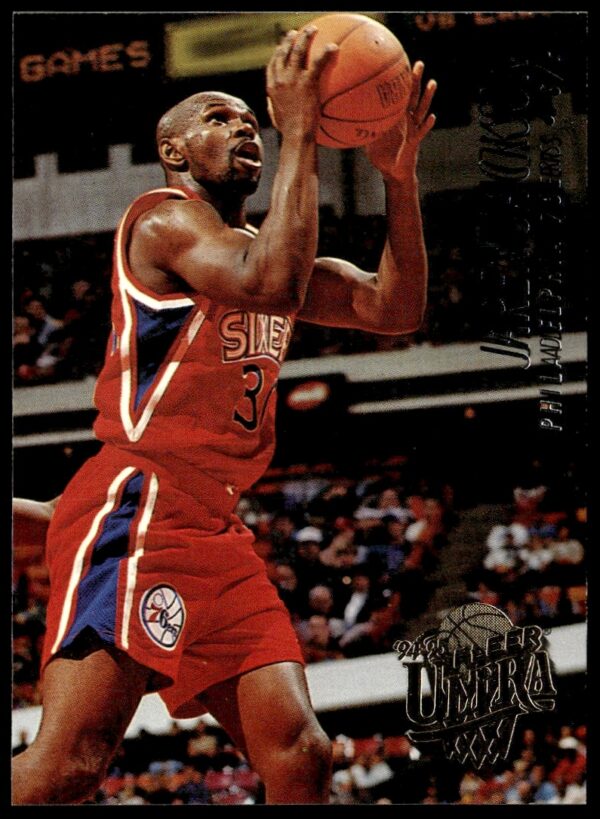 Jaren Jackson 1994-95 Fleer Ultra basketball card #310 front view.